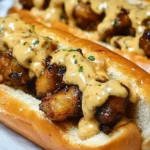 Juicy South Carolina Bird Dog Sandwiches with Tangy Sauce