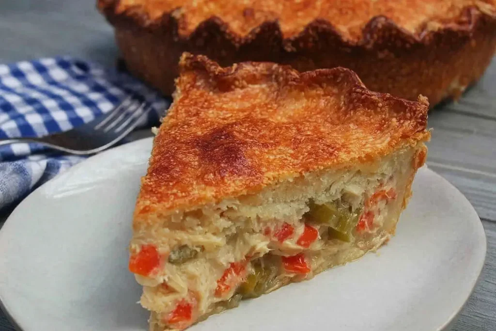Paul Deen Chicken pot pie