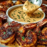 Golden, crispy Coconut Shrimp with Sweet Chili Mayo served with a creamy dipping sauce and garnished with fresh herbs.